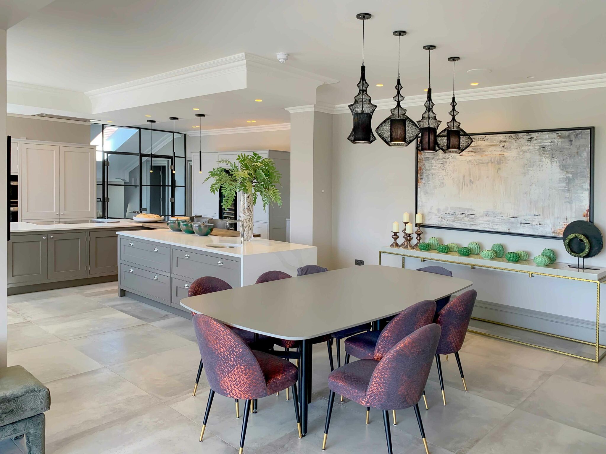 In-frame Shaker Kitchen with two-tone cabinets - Bruce Sizeland